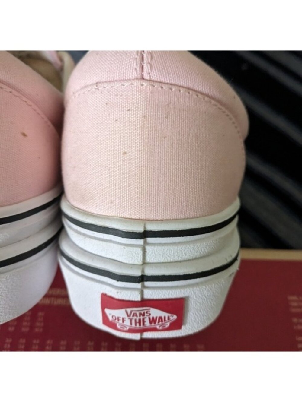 Vans Super ComfyCush Men Size 10 Era Canvas Platform Shoe Blushing Bride 072026 - Picture 9 of 11